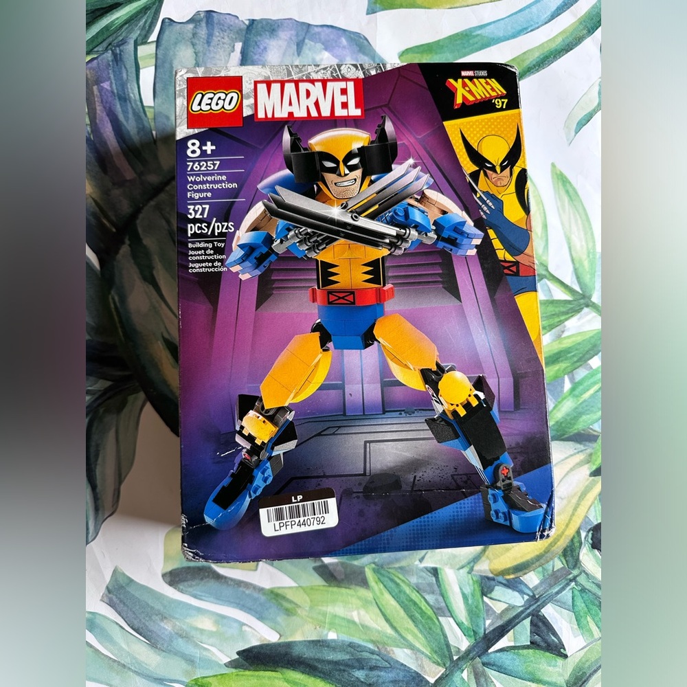 LEGO Marvel Wolverine Construction Figure Buildable Marvel Action Figure NWT - Picture 8 of 9